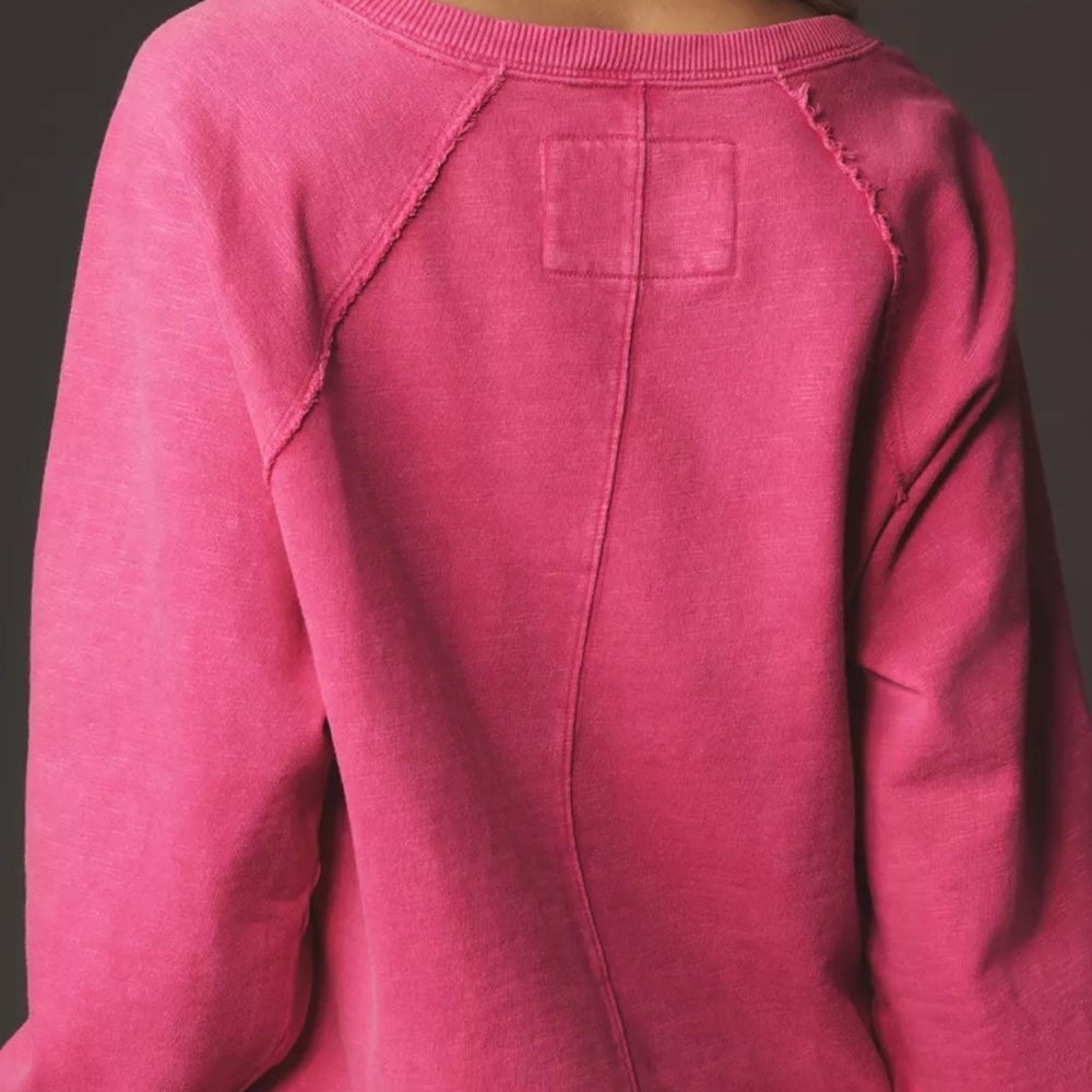 NWT Pilcro Reworked Popover Sweatshirt - Picture 2 of 4